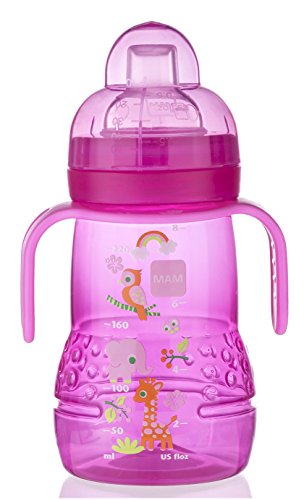 Mam Trainer- 225g Training Sippy Cup with Soft Spout and Handles by MAM