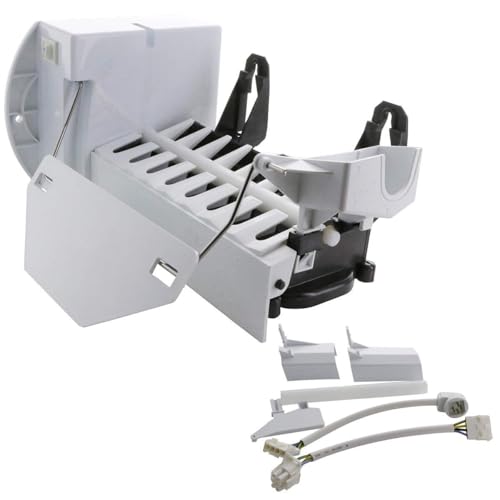 Compatible with Ice Maker Replacement Complete Durable Unit Reliable Fit for GE GSE25HMHBHES GSE25HSHBHSS GSE25HSHBHWW GSE25HSHBCCC GSE25HSHBCSS GSE25HSHBCWW