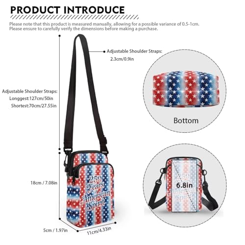 Image of Xpyiqun Small Crossbody Bag Women Phone Purses Sling Shoulder Handbag Cross Body Pouch Wallet Bags