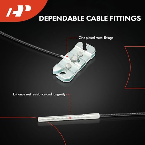 Cable de freno delantero Subaru Forester 2003-2008 recambio eje frontal 4