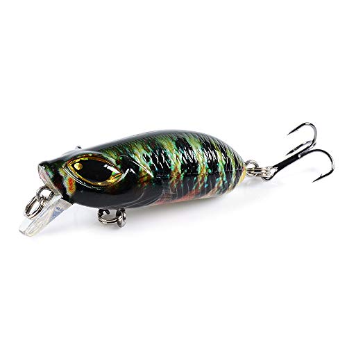 Hard Lures, Andoer 5 PCS Conjunto de iscas de pesca 5,8 cm 7g isca de manivela Artificial isca de is