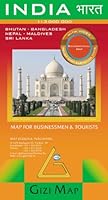 India/Nepal/Bhutan/Bangladesh/Sri Lanka: World Map 0841605629 Book Cover