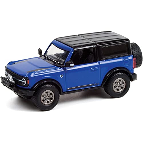 Modelo a escala 1:64 Ford Bronco 2 puertas Azul
