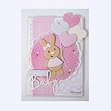Marianne Design Collectables, Eline's Baby Bunny, for Intricate Die Cutting Designs and Embossing...