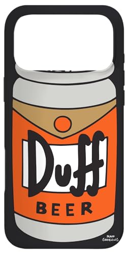 Carcasa para iPhone 17 Pro MAX Los Simpsons Duff Beer Black