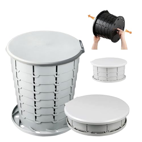 Amazon.co.jp: KEIYO 折りたたみ デラックス版 簡易トイレ ポンチョ