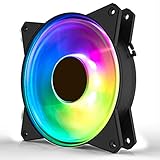 VENTILATEUR CALME PREMIUM: Avec canaux d'accélération de flux et cadre d'optimisation acoustique avancé pour une taille de performance de refroidissement silencieuse supérieure idéale pour les applications ou le remplacement des ventilateurs dans le réseau et le stockage.