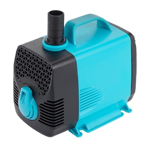 Industrial Water Pressure Diaphragm Pump 15/40W Ultra-Quiet Submersible Pump Water Fountain Filter Fish Pond Aquarium(15W)