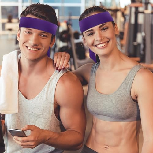 Image of ONUPGO 18Pcs Head Ties for Men Women, Adjustable Headbands Sports Sweatband Ninja Ties Head Band, Sweat Wicking Workout Headband for Sports, Running, Tennis, Yoga, Soccer, Karate