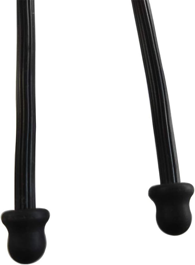 6Pcs 12-Inch Silicone Cable Tie, Steel-Core Twist Ties, Reusable Rubber Straps for Organizing, Dia 5mm