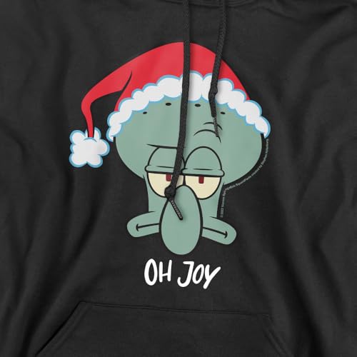 Sweatshirt à Capuche Mixte Spongebob Squarepants Squidward Pull Noël Confort