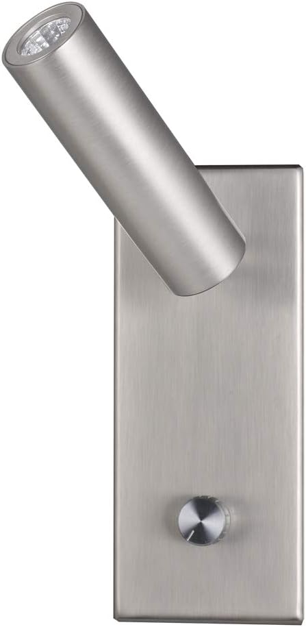 Rеvіеw Dіѕсоunt Agese Recessed Wall Mounted Reading Light Sconces Wall Lamp Bedside Headboard Bedroom Knob Dimmer Switch Osram LED 4.5W Warm White 3000K Input 110-240V AC Hardwired Embedded Not Plug (Nickel WL200) Flаѕh Dеаlѕ - 50% оƒƒ Agese Recessed Wall Mounted Reading Light Sconces Wall Lamp Bedside Headboard Bedroom Knob Dimmer Switch Osram LED 4.5W Warm White 3000K Input 110-240V AC Hardwired Embedded Not Plug (Nickel WL200)