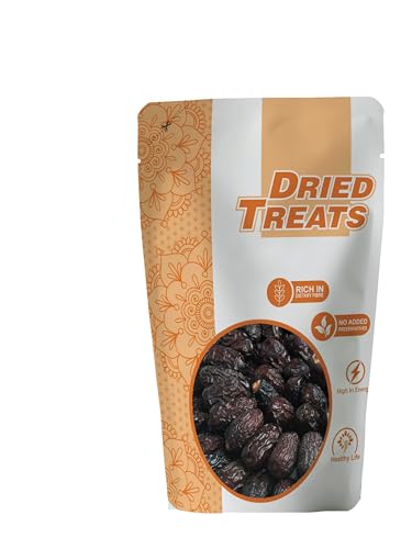 Image of Dried Treats Dried Fruits Nuts And Seeds (Lal Khajoor /Red Dates, 250 grams)