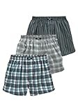 H.I.S Herren Webboxer Boxershorts, Lieferumfang: 3 Stück