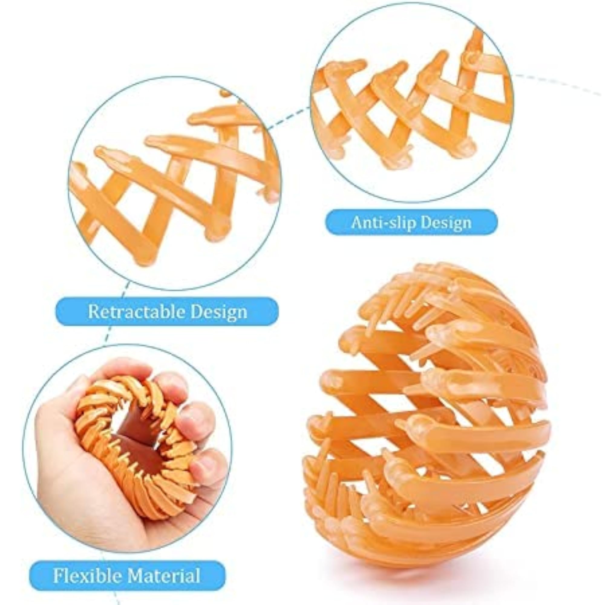 Bird Nest Hair Clips Holder for Thick and Thin Hair