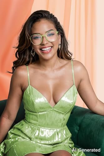Image of VISOONE Ultralight Weight Computer Glasses Anti-Slip Silicone Temple Tips | 16g TR90 Hexagonal Geomatric Cute Fashion Frame 99% Blue Light Blocking Filter 400-455nm Anti Glare Clear Lens Women RANE