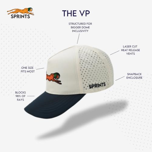Image of Sprints Structured VP Performance Cap | The Lightweight, Quick Dry, Sport Hat, One Size, Unisex