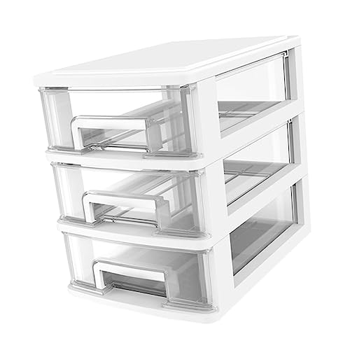Tiroir en plastique transparent Healvian pour organiser votre chambre