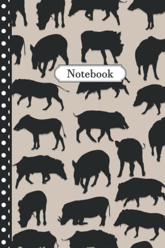 Boar Notebook: Pretty Boar Journal: 100 Pages (6x9') Boar Lined Notebook For Teens, Kids, Students, Girls, Adults, Teachers, School, Birthday Kids Writing Notes