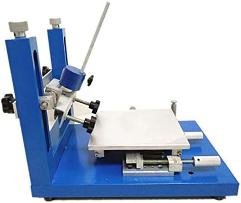 Miniatura 2 de CGOLDENWALL Impresora de plantillas manuales de precisión, mesa de impresión de pantalla, impresora de pantalla de mesa de impresión de pasta de