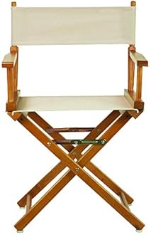 Casual Home 18" Director's Chair Honey Oak Frame with Wheat Canvas