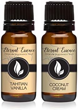 Pair (2) - Coconut Cream & Tahitian Vanilla - Premium Fragrance Oil Pair - 10ML