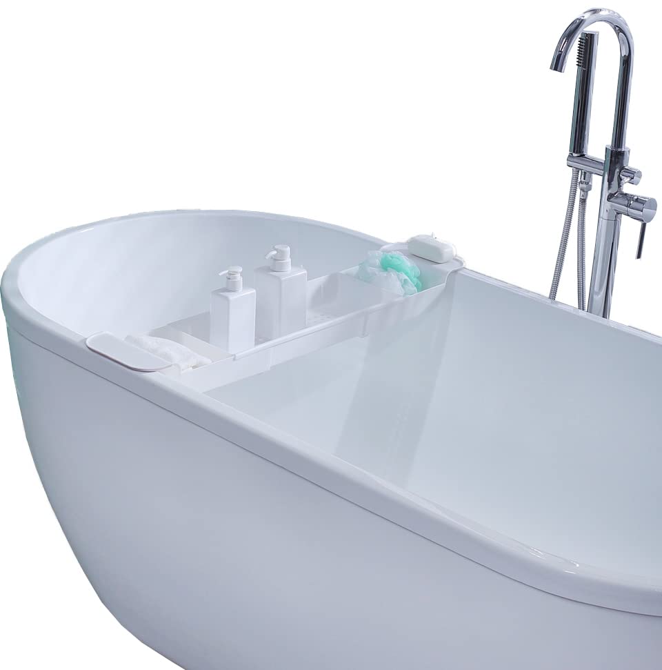 #1 Rated Bath Toy Organizer & Bathtub Storage Basket 1
