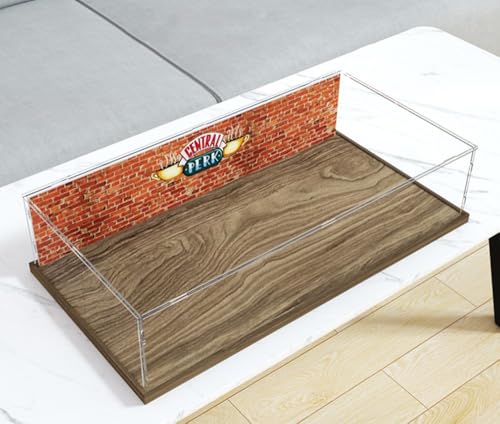 Vitrina Acrílico Compatible con Apartamentos Le-go Friends 10292, Vitrina Acrílico Prueba Polvo (No Incluye Modelo) A,2mm Vitrina Acrílico Compatible con Apartamentos Le-go Friends 10292, Vitrina Acrílico Prueba Polvo (No Incluye Modelo) A,2mm