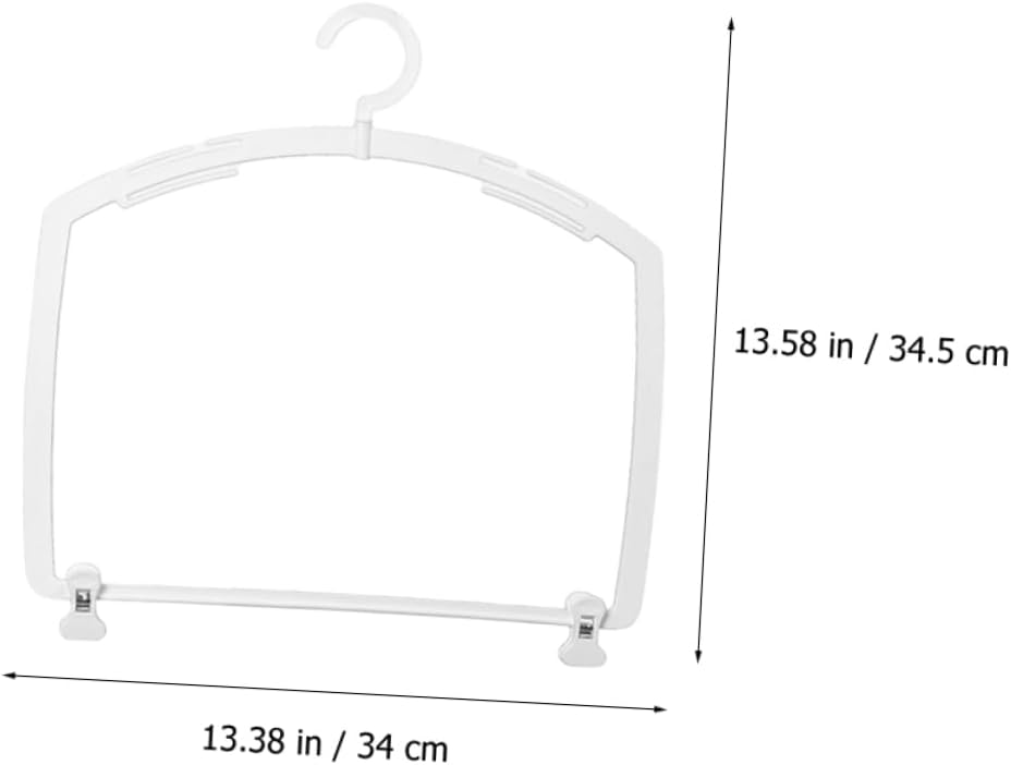 SOLUSTRE Bikini Hangers for Women Briefs Hanger Plastic Swimwear Display Hanger Store Organizer Prevent Wrinkles