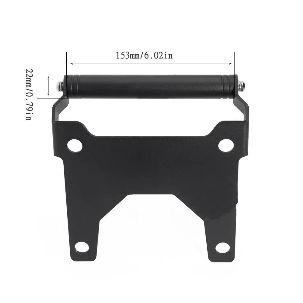 Soporte para Teléfono Motocicleta Motocicleta Teléfono Móvil GPS Navegación Teléfono Celular Sat Nav Soporte De Montaje para ZONTES 703F 22mm Extensión Soporte del Manillar