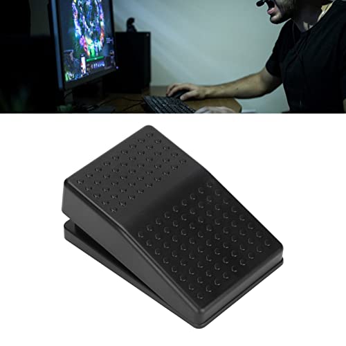 Pedał Nożny USB Pojedynczy Przełącznik Nożny, Jeden Klawisz Dostosowany Pedał Klawiatury Komputera HID, Wysoka Czułość Mechaniczny Programowalny Pojedynczy Pedał Przełącznika z 2m Kablem do Komputera