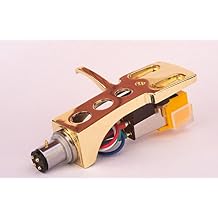 Gold plated Headshell, mount, cartridge and stylus, needle for Pioneer PL-15D, PL-510A, PL-55DX, PL-55X, PL-150, DJ-3500, PL-600, PL-1700, PL-540, PL-51, PL-M340, PL-A350B, MADE IN ENGLAND