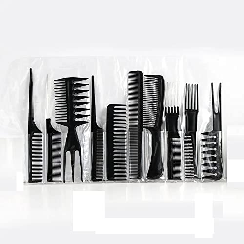 Accesorios, Luxury Beauty Peine Peluqueria Kit Profesional Barberia Estlista Belleza Cuidado Capilar 10pzs