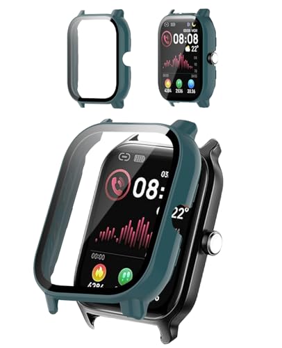 Coque rigide montre Tensky 1,8" finition haut de gamme et verre trempé 9H