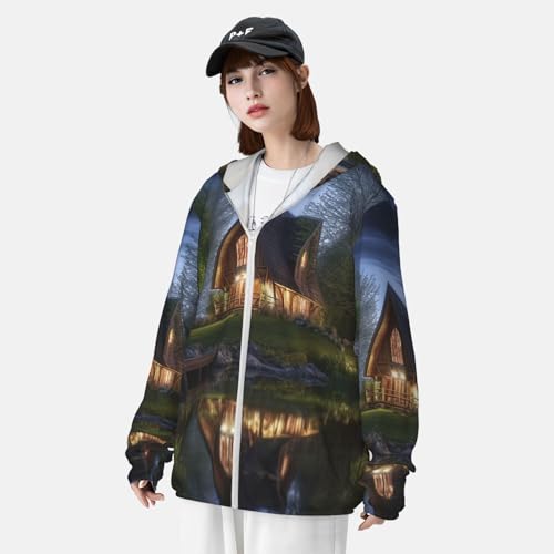 Chaqueta liviana de manga larga con protección solar miniatura 4