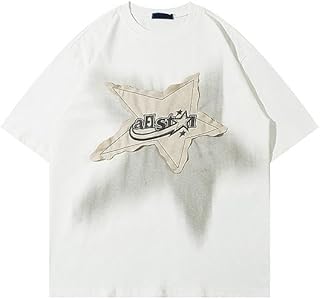 Graphic Tees Men Y2k Oversized T Shirts Women Vintage Tees Summer Tops 9...