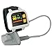 Heal Force Prince-100 H da polso stile ossimetro per dormire a lungo termine / monitoraggio misura SpO2, pulsazioni e indice di perfusione