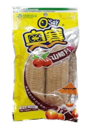 選べる 奥賽サンザシ 山査片 果丹皮 山査酪 山査餅 山査羹 山査片 蔓越莓山査条 さんざしのお菓子 食欲促進 健胃 (3点, 奥賽山査片 138g)