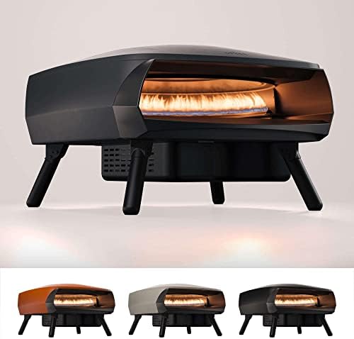 Witt ETNA Fermo Award Winning Pizza Oven - Traditional Pizza Baking - Rapid 500°C Heating, 40.5cm Capacity, 60-Second Cooking, Even Heat Distribution - Graphite