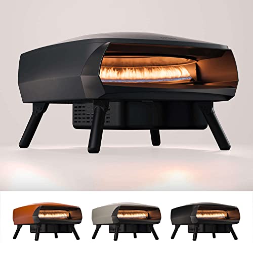 Witt ETNA Fermo Award Winning Pizza Oven - Traditional Pizza Baking - Rapid 500°C Heating, 40.5cm Capacity, 60-Second Cooking, Even Heat Distribution - Graphite