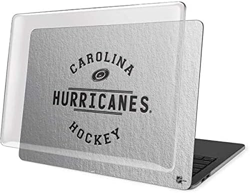 Skinit Case + Skin Compatible with MacBook Pro 13in M1 (2021) - Officially Licensed NHL Carolina Hurricanes Black Text Design