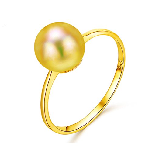 Perle d'Akoya bague en or 18K Gowe, le cadeau de fiançailles idéal pour sublimer une demande