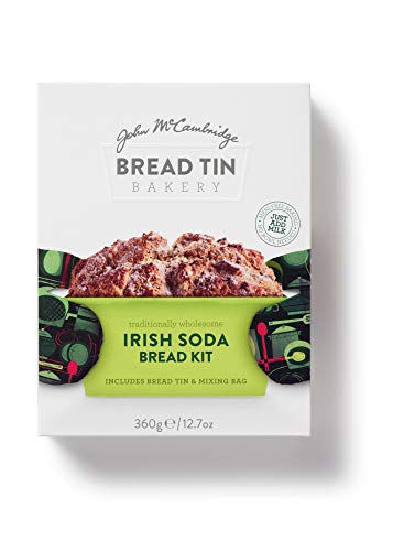 Traditional Irish Soda Bread Mix by John McCambridge | Whole Grain Mix, Everything Included Except Milk | Bake at Home in Included Baking Kit | Case of 6 12.7 Ounce Boxes