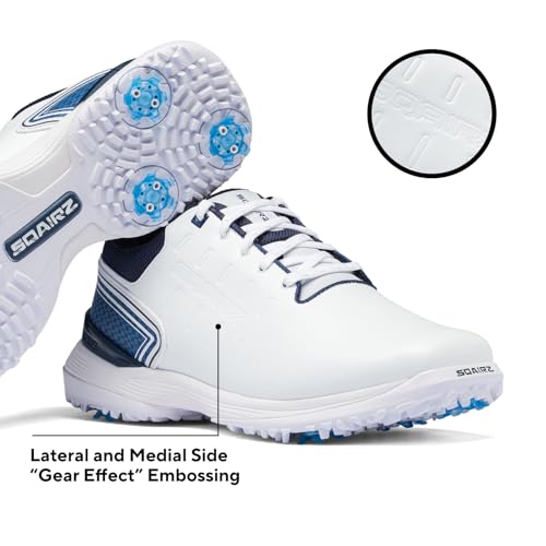 SQAIRZ Speed ProS2 Men's Athletic Golf Shoes, Designed for Balance & Performance, Replaceable Spikes, Waterproof4