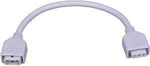 Maxim Lighting 89951WT CounterMax-Connecting Cord in styleby 9.00 Inches Length, Finish Color: White