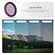 Freewell ND8, ND16, ND32, ND64 Standard Tageslichtfilter Set für Osmo Action 5 Pro/Action 4/Action 3 Unverzichtbar für Tageslichtaufnahmen