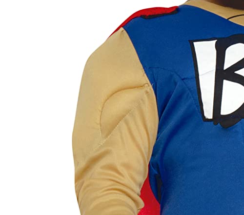 Fiestas Guirca Beerman Kostüm für Herren – Lustiger Biermann Overall mit Umhang & Dosenhaltern, Größe L 🍻🎉 – Bild 5