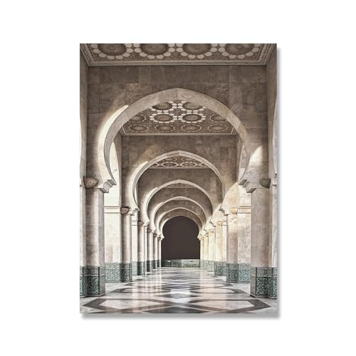 Impression murale désert chameau affiche Maroc boho chambre 35x50 - 4