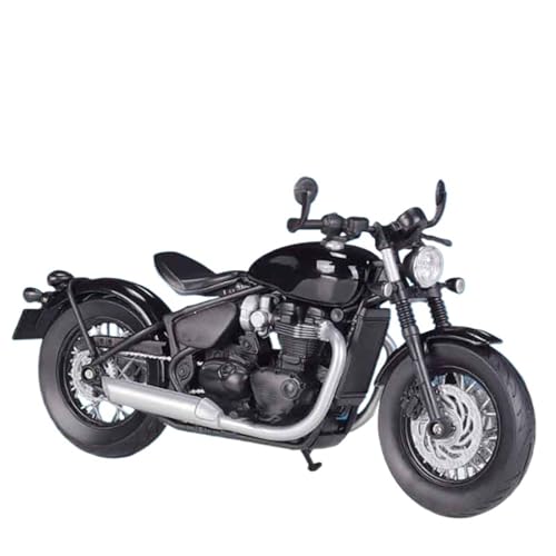Moto Triumph Bonneville Bobber Miniature Alliage Métal Moulé 1:12