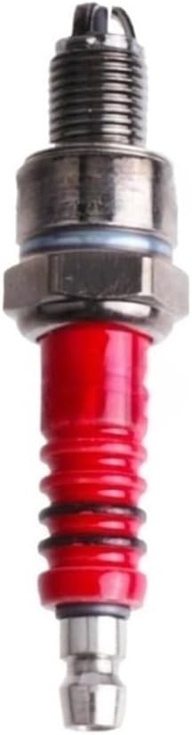 A7TC A7TJC 3 Electrode Sparks Plugs Compatible with GY6 50cc-125cc Moped Scooter ATV Quads Motorcycle small engine Accessories(Unpainted)